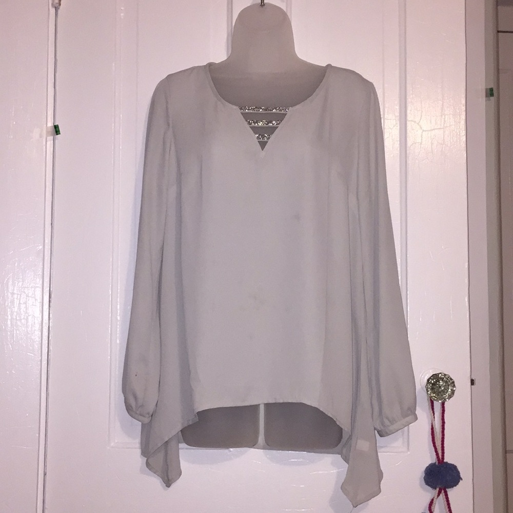 Sheer blouse